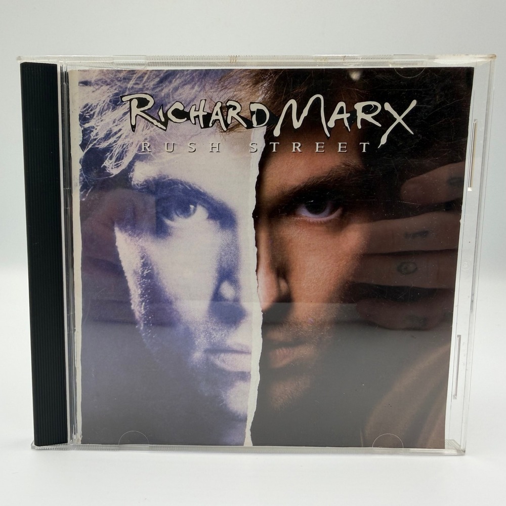 Richard Marx Rush Street CD 1991 Capitol Records CDP 595874 Pop Rock Hazard